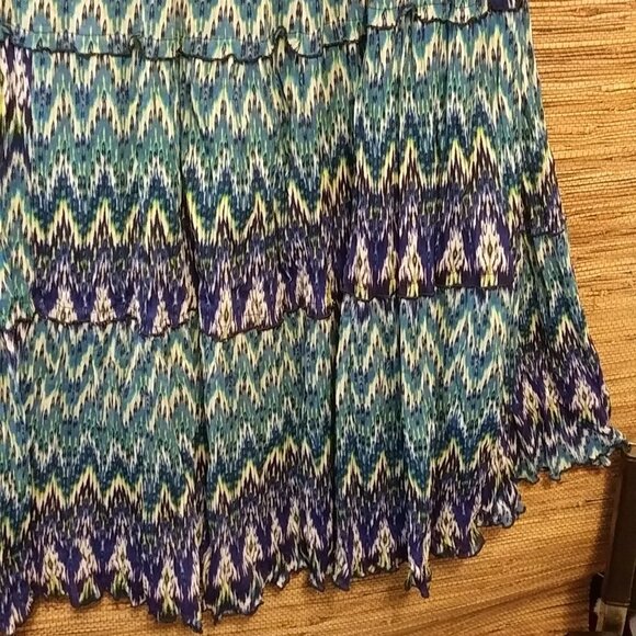 AGB Zigzag Core Midi Skirt 👀 Size S | Full + Lined | 38.5” Flow Queen - Picture 6 of 7